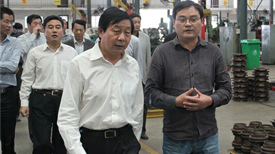 副市長方顯中蒞臨我公司檢查指導工作